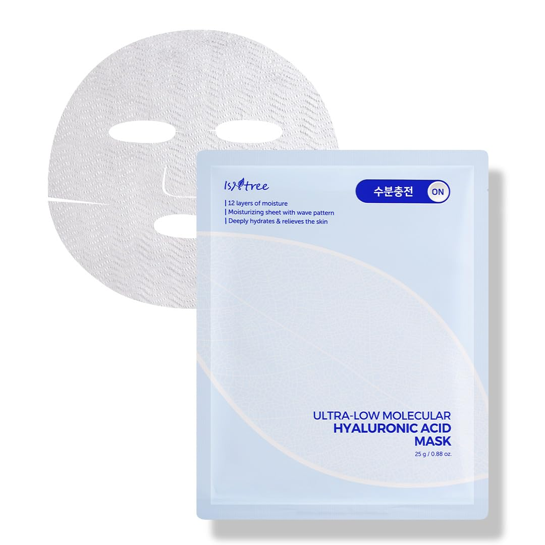 Ultra-Low Molecular Hyaluronic Acid Mask (10 Pack) – 12 Couches d’Hydratation