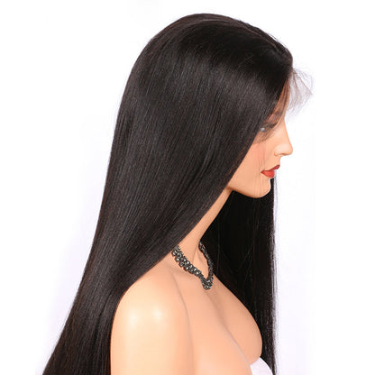 Perruque Lace Wig Brésilienne Straight Couleur Naturelle