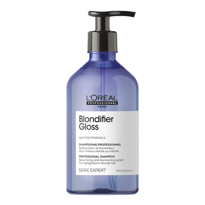 Serie Expert Blondifier Gloss Shampoing Restaurateur Illuminateur