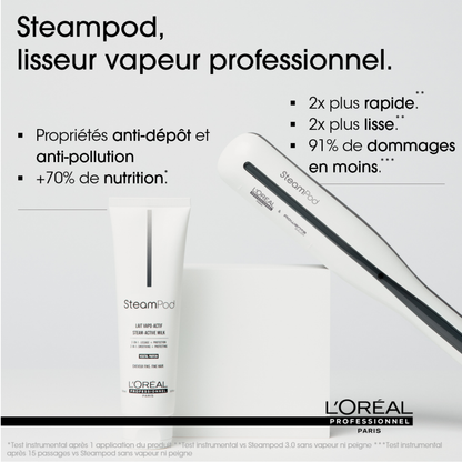SteamPod Lait de Lissage Vapo-Active - Cheveux Fins