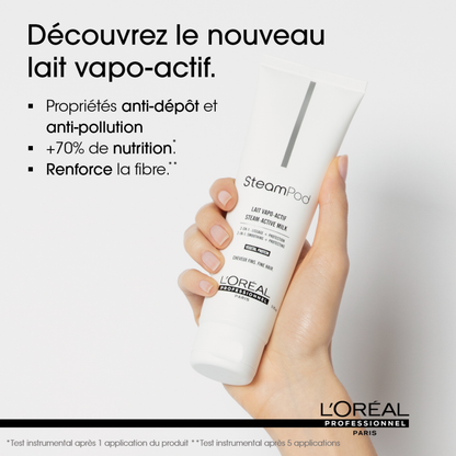 SteamPod Lait de Lissage Vapo-Active - Cheveux Fins