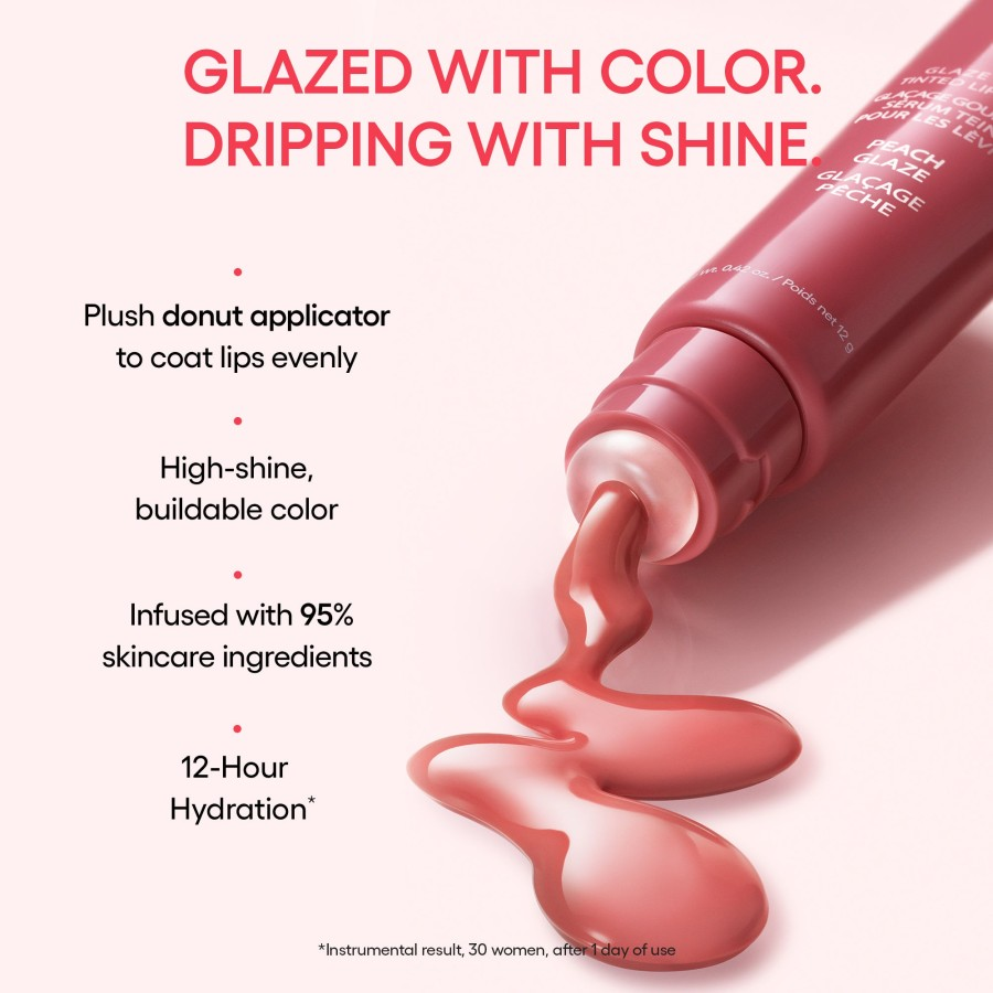 Glaze Craze Tinted Lip Serum – Peach Glaze