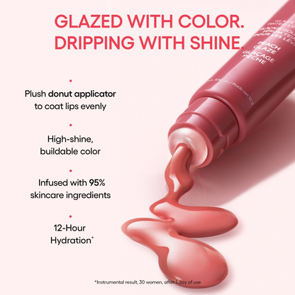 Glaze Craze Tinted Lip Serum – Peach Glaze