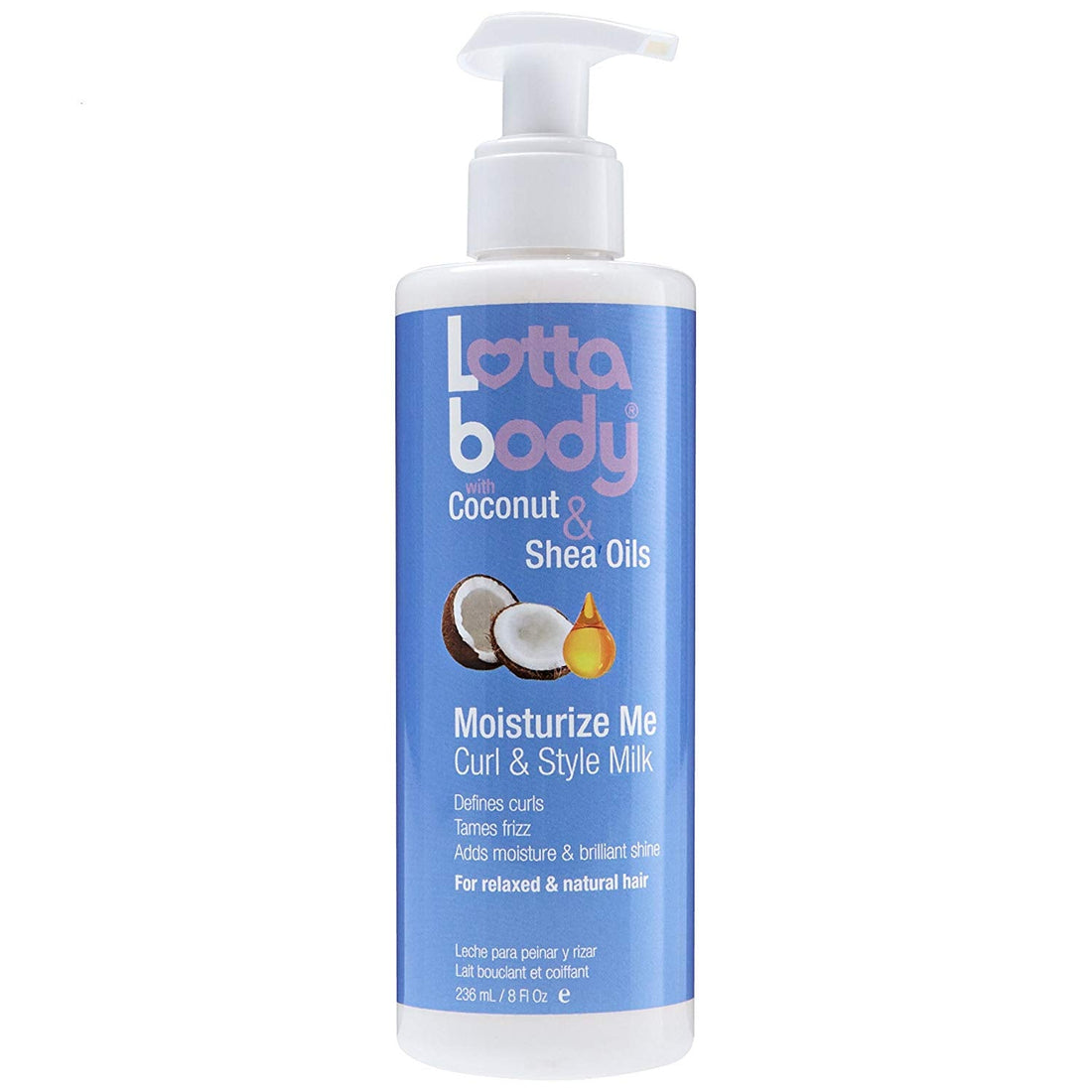 Coconut & Shea Curl & Style Milk - Lait Hydratant Boucles