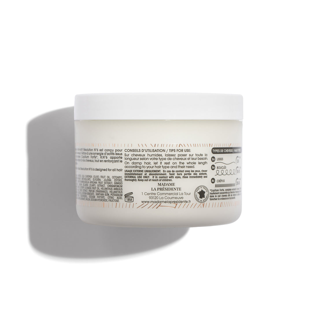 RESOLUTION N°6 - Mon Masque Nutri-actif