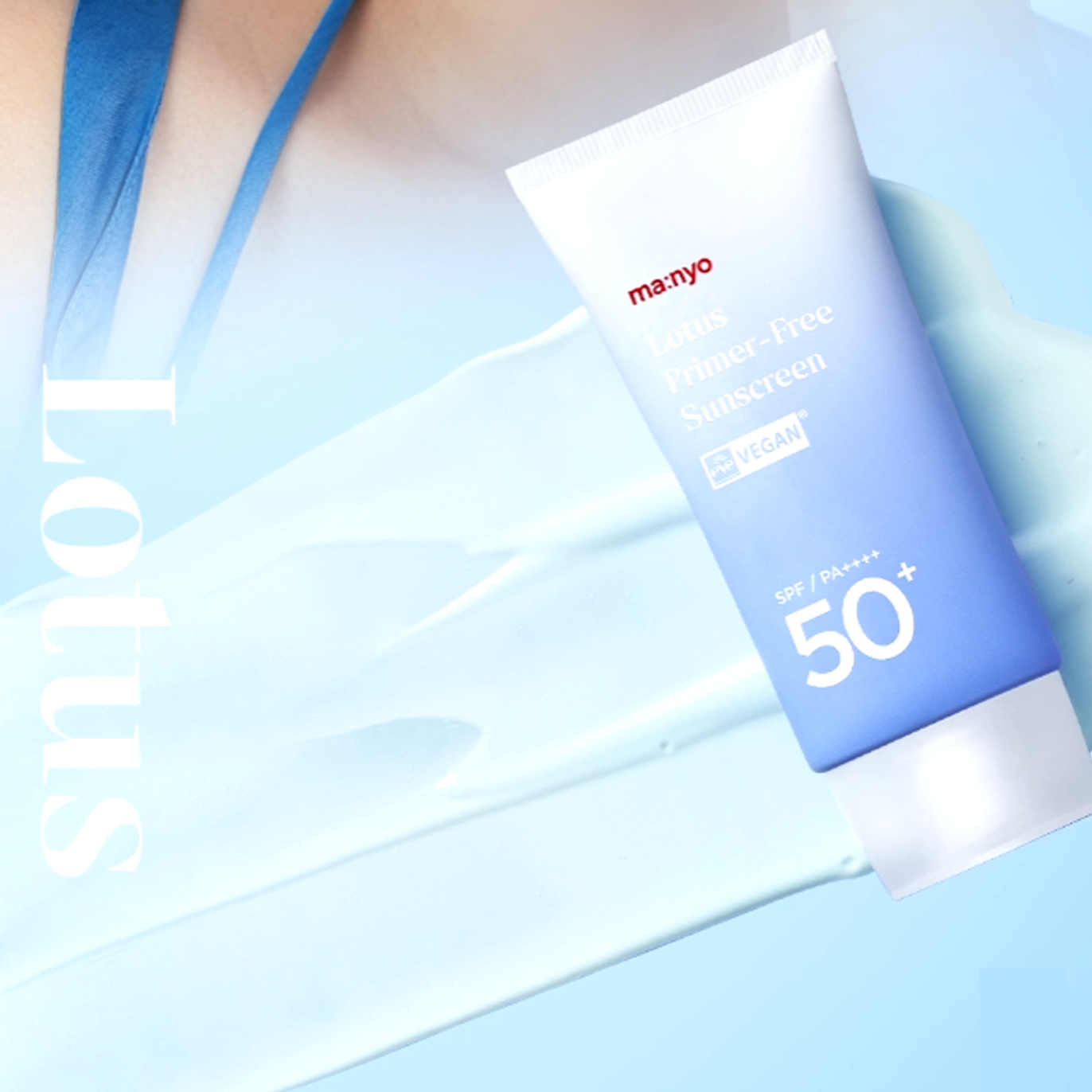 Lotus Primer-Free Sunscreen SPF 50+ PA++++