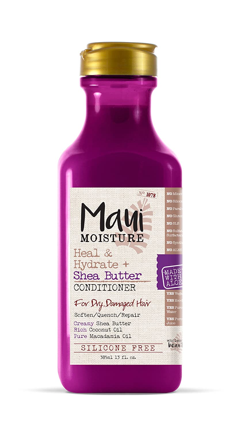 Maui Moisture RAVIVE ET HYDRATE + BEURRE DE KARITÉ - Après-Shampoing 385ml