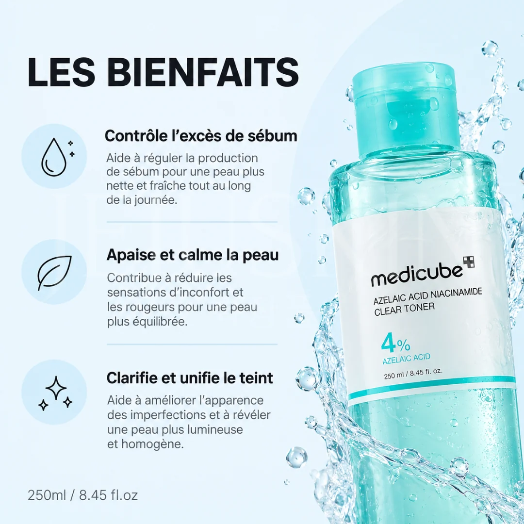 Azelaic Acid Niacinamide Clear Toner