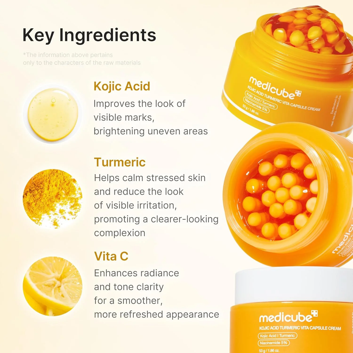 Kojic Acid Turmeric Vita Capsule Cream