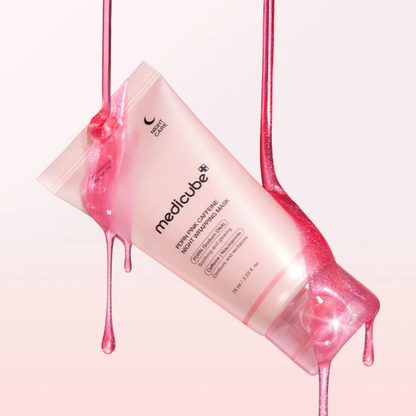 Medicube Pdrn Pink Caffeine Night Wrapping Mask