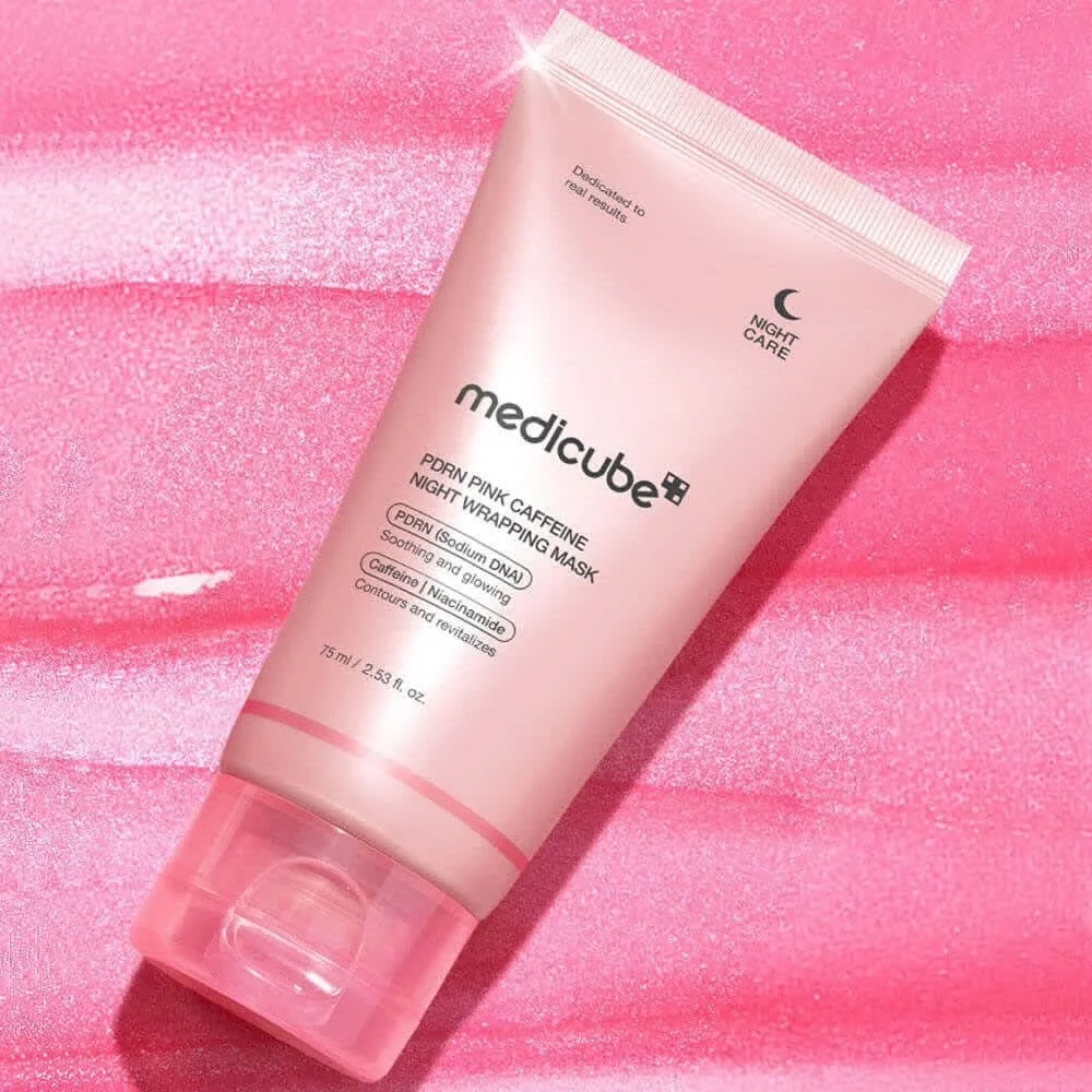 Medicube Pdrn Pink Caffeine Night Wrapping Mask