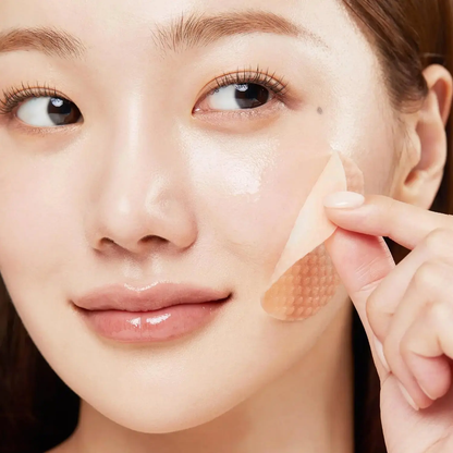 Red Succinic Acid Facial Toning Pads