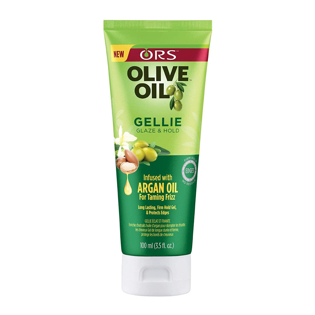 Organic Root Stimulator Olive Oil  Gellie Glaze & Hold - Gellie Éclat et Fixant Edge 100ml