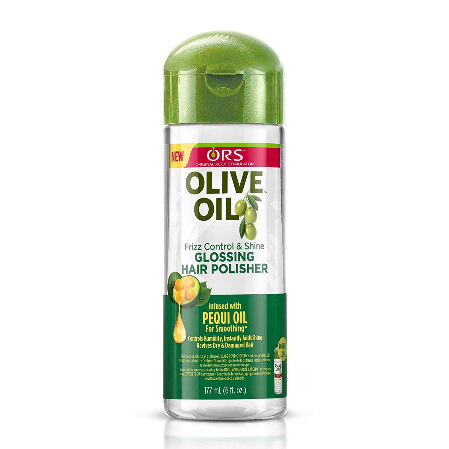 Organic Root Stimulator Olive Oil Glossing Hair Polisher - Sérum Lustrant Anti-Frizz 177 ml