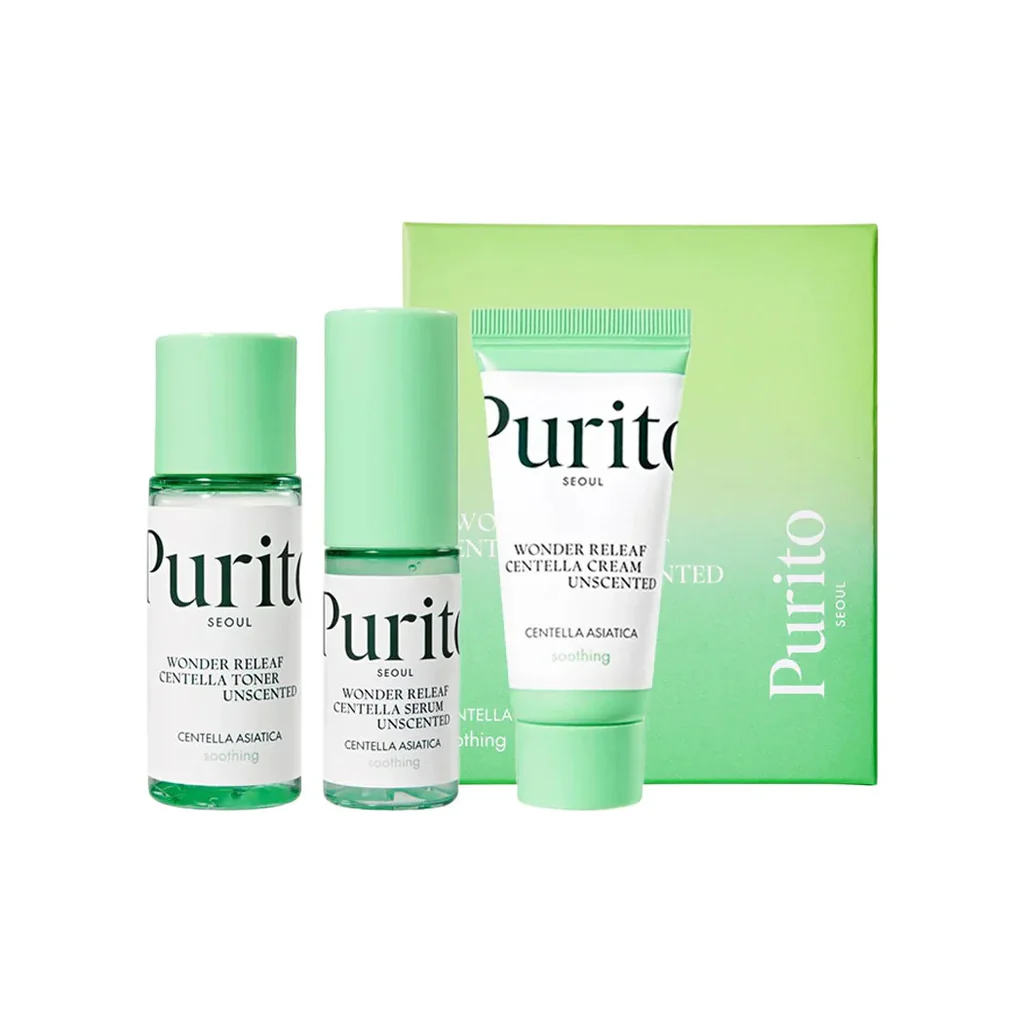 Centella Unscented Mini Gift Set