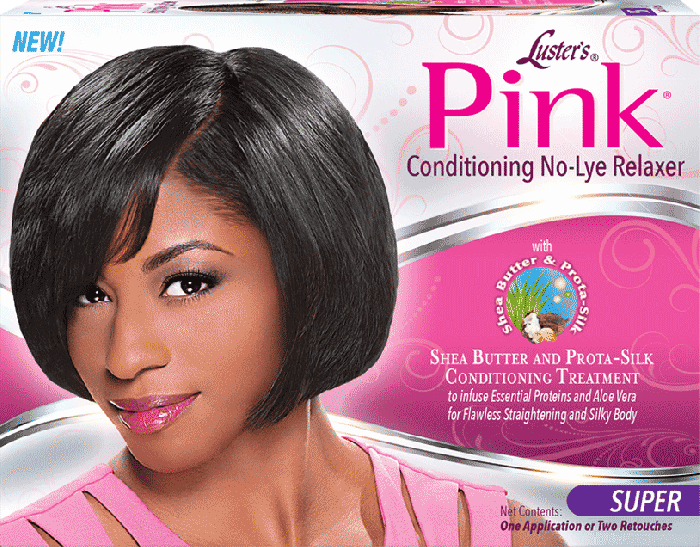 Pink Relaxer Kit Super - Défrisant Kit Fort