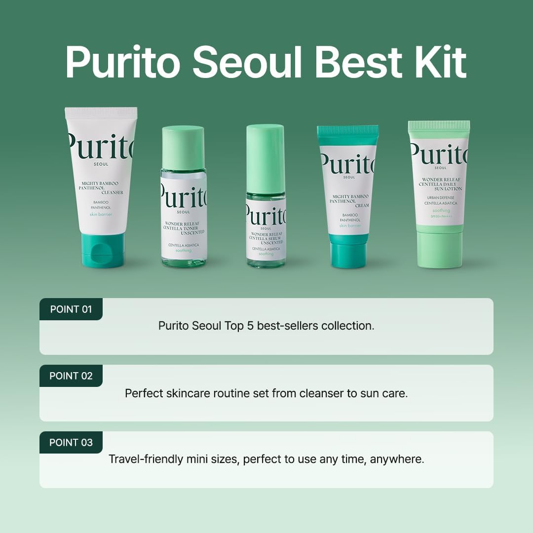 Best Kit Skincare Routine (5 mini soins phares)