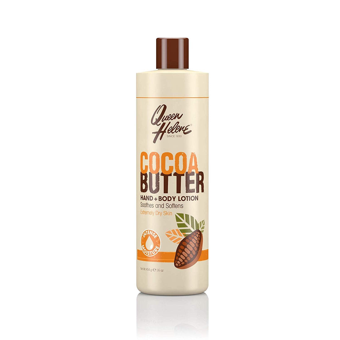 Queen Helene Cocoa Butter Hand and Body Lotion - Lait Beurre De Cacao Mains et Corps 454g