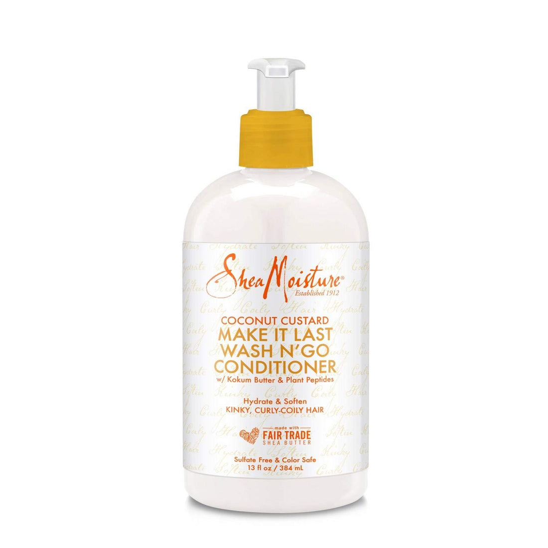 Shea Moisture Coconut Custard Make It Last Wash N&