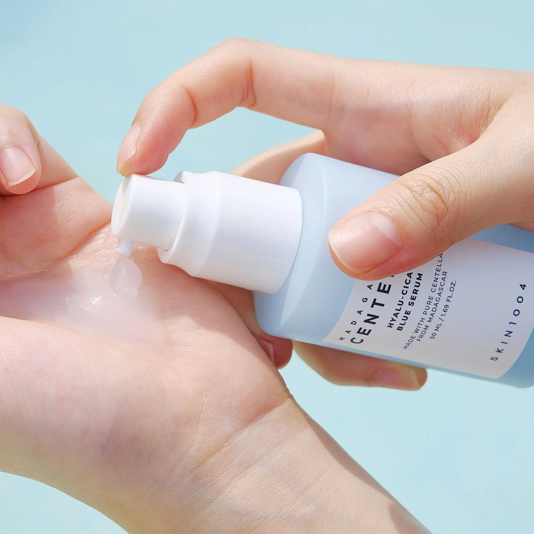Centella Madagascar Hyalu-Cica Blue Serum