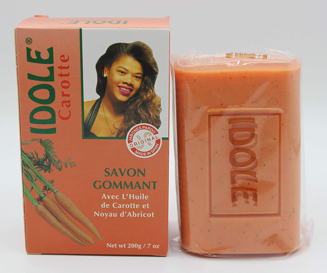 Savon Gommant Huile de Carotte et Noyau d&
