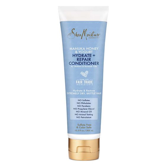 Shea Moisture - Manuka miel &amp; Yogourt, Hydrate et Répare Après-Shampoing