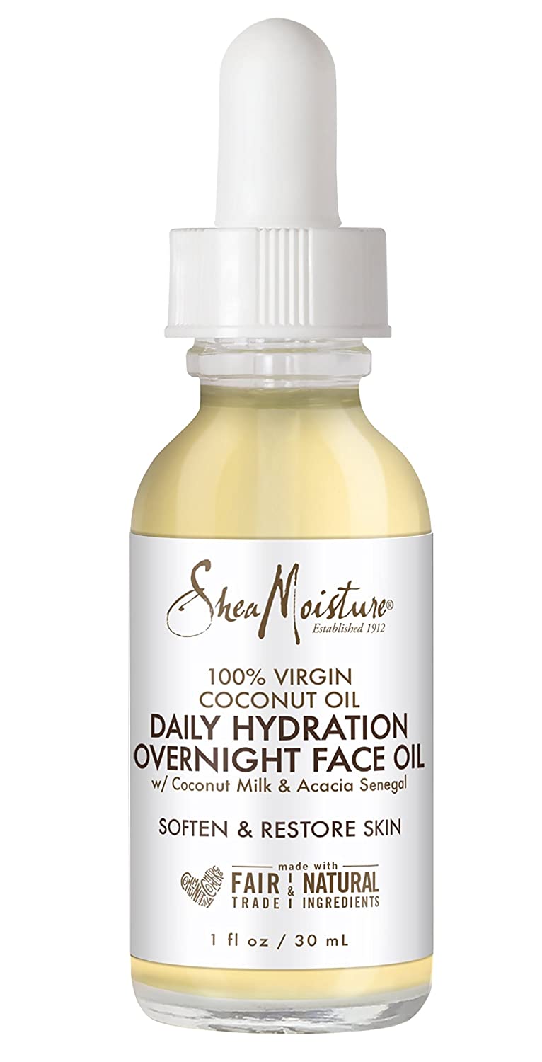 Shea Moisture 100% Virgin Coconut oil Daily Hydratation Overnight Face Oil 30ml