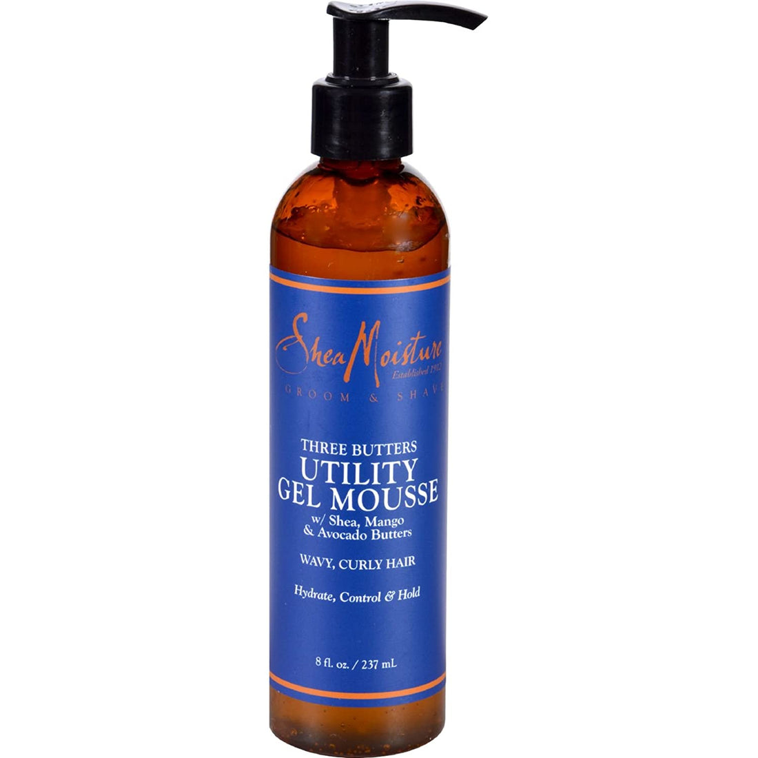 Shea Moisture Groom &amp; Shave Three Butters Utility Gel Mousse 236ml