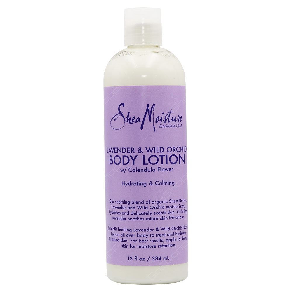 Shea Moisture Lavender &amp; Wild Orchid Body Lotion 384ml
