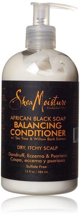 Shea Moisture African Black Soap - Balancing Conditioner - Après-Shampoing Équilibrant 384 ml