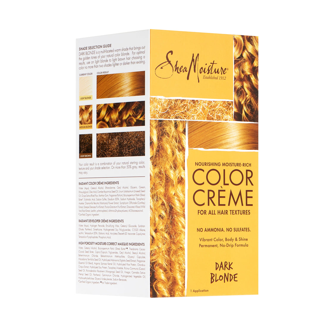Shea Moisture Color Crème Dark Blonde