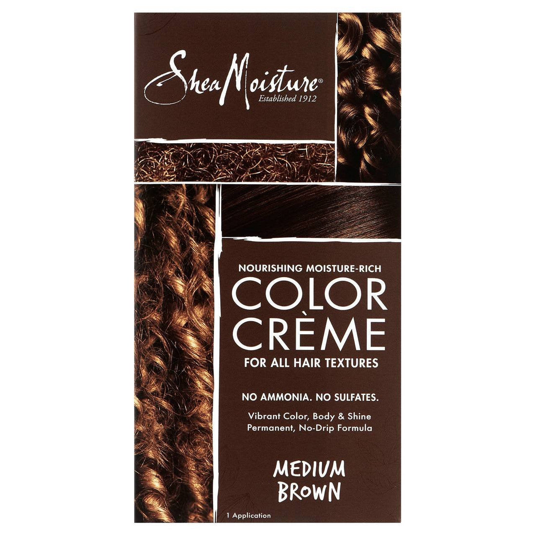 Shea Moisture Color Crème Medium Brown