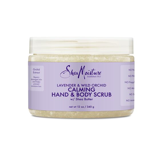 Shea Moisture Lavender &amp; Wild Orchid Hand &amp; Body Scrub - Gommage 340g