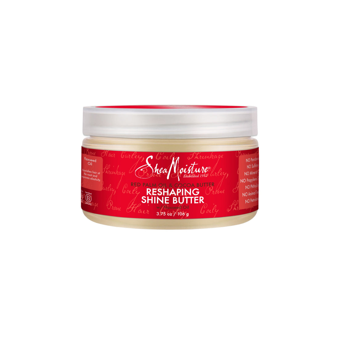 Shea Moisture Red Palm Oil & Cocoa Butter Reshaping Shine Butter 106g
