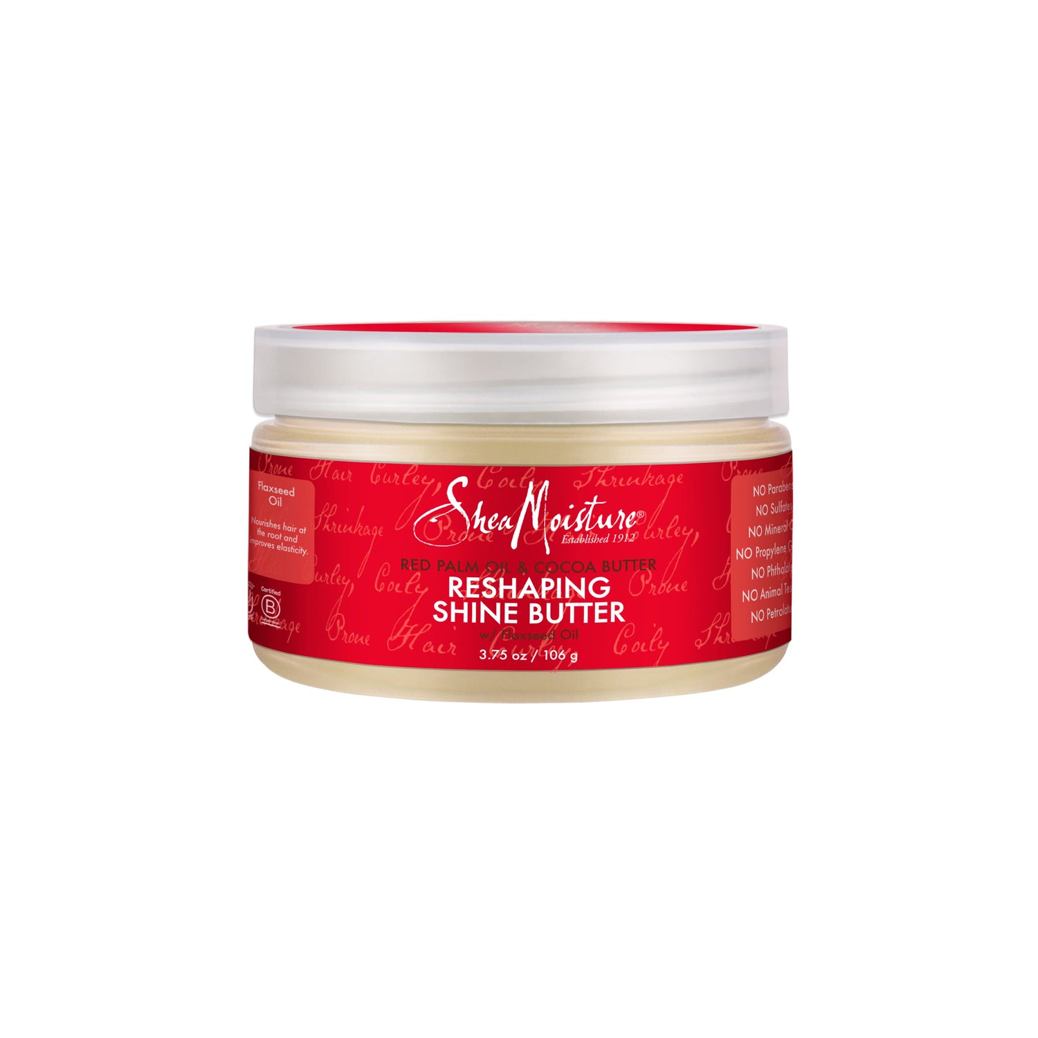 Shea Moisture Red Palm Oil &amp; Cocoa Butter Reshaping Shine Butter 106g