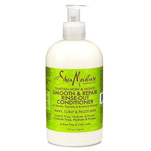 Shea Moisture Thaitian Noni &amp; Monoi Smooth &amp; Repair Rinse-Out Conditioner - Après-Shampoing 384 ml