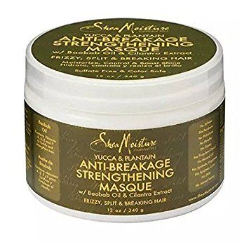 Shea Moisture Yucca &amp; Plantain Anti-Brekage Strengthening Masque - Masque Capillaire 340 g