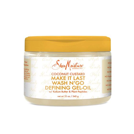 Shea Moisture Coconut Custard Make it Last Wash N&