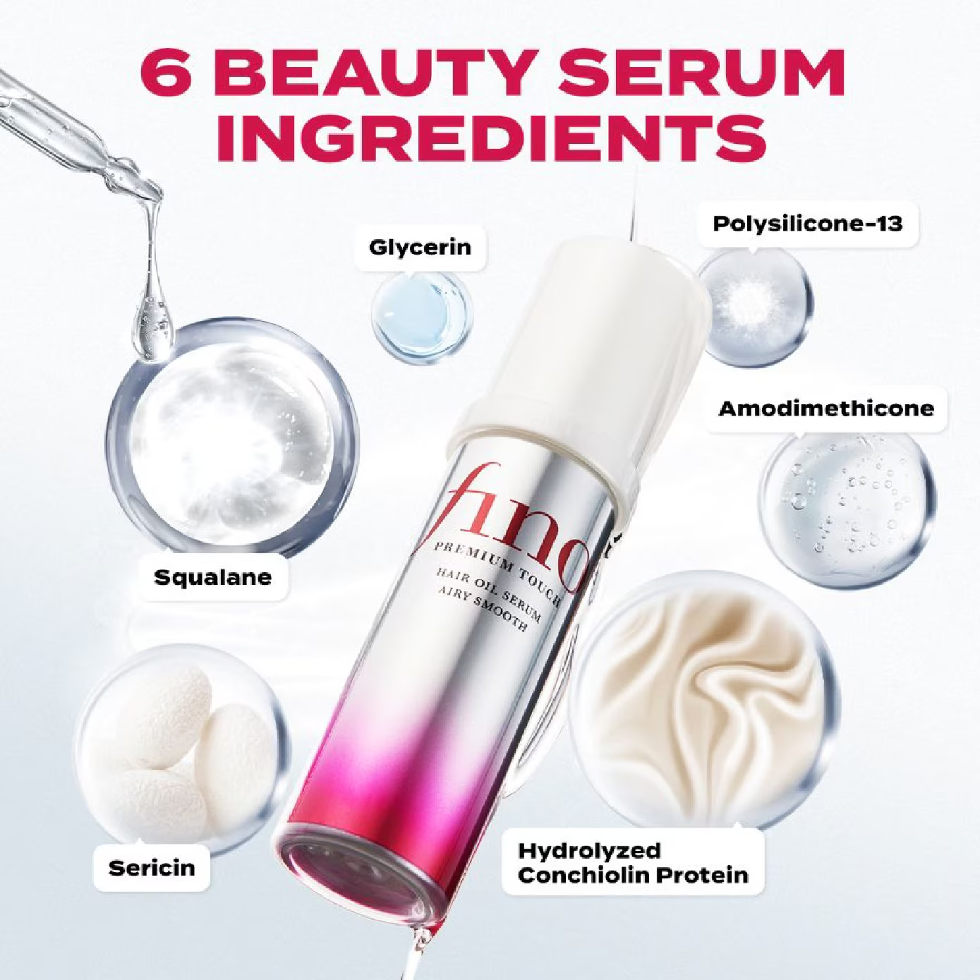 FINO Premium Touch Hair Oil Serum Airy Smooth