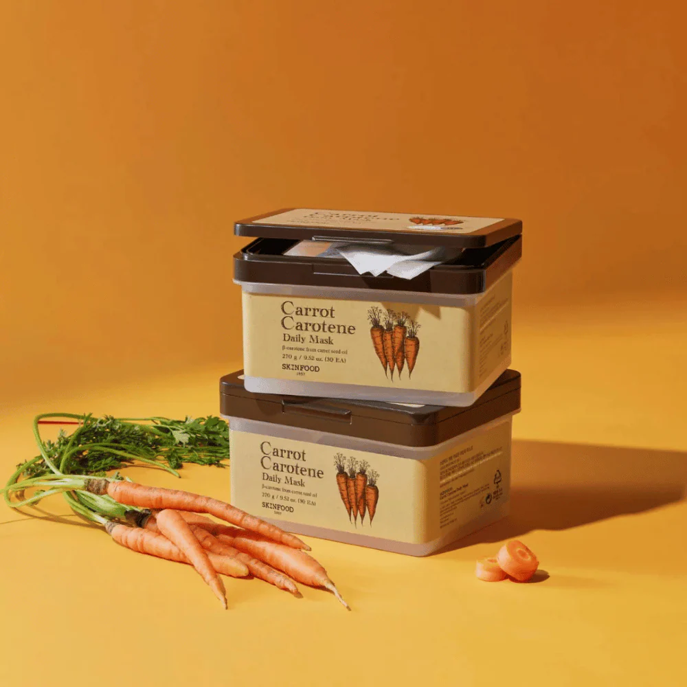 Carrot Carotene Daily Mask 30 Sheet