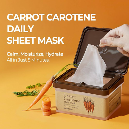 Carrot Carotene Daily Mask 30 Sheet