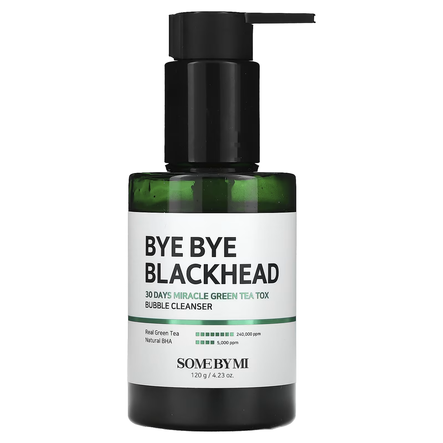 Bye Bye Blackhead 30 Days Miracle Green Tea Tox Bubble Cleanser