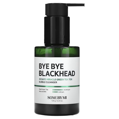 Bye Bye Blackhead 30 Days Miracle Green Tea Tox Bubble Cleanser