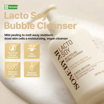 Lacto Soy Mild Bubble Peeling Cleanser