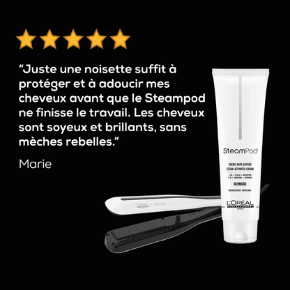 SteamPod Crème Lissante Vapo-Active - Cheveux Épais