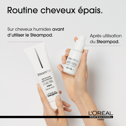 SteamPod Crème Lissante Vapo-Active - Cheveux Épais