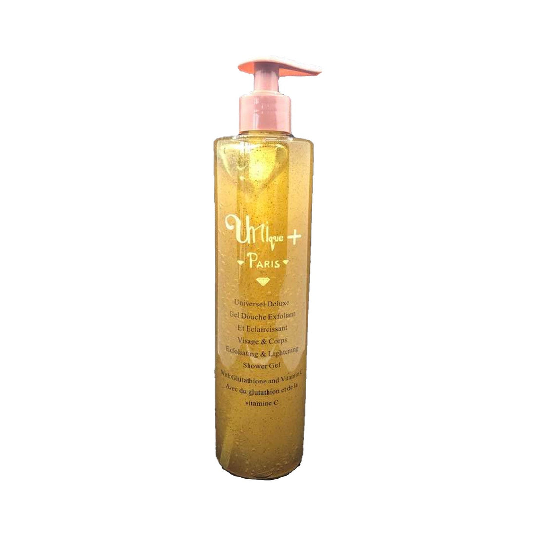 Unique + Paris Gel Douche Exfoliant et Eclaircissant