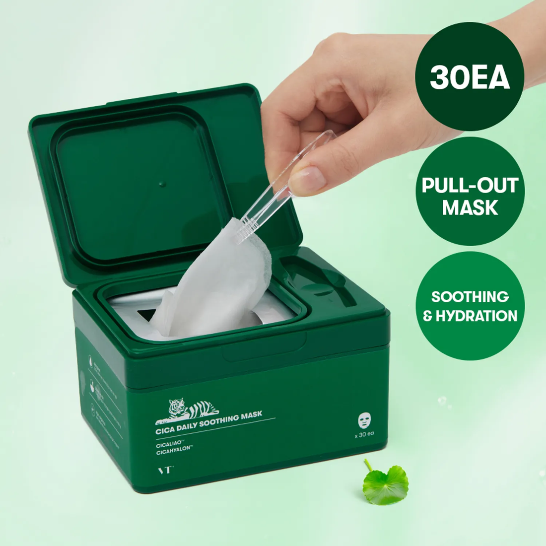 Cica Daily Soothing Mask (30 Masques)