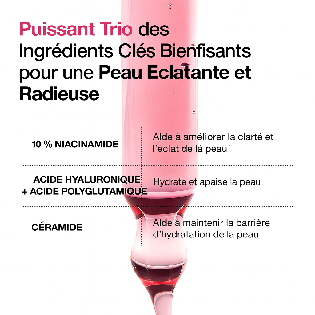 Sérum Niacinamide 10% + TXA 4% Anti-Taches &amp; Éclat