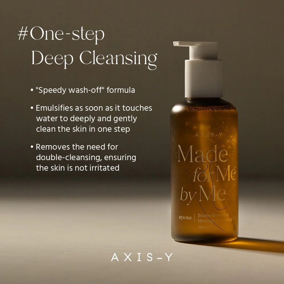 Biome Resetting Moringa Cleansing Oil